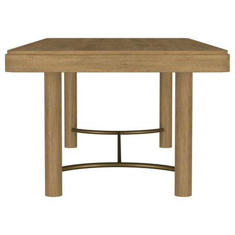 Arini Sand Wash 7-Piece Extension Leaf Dining Room Set by Coaster at Eve Furniture