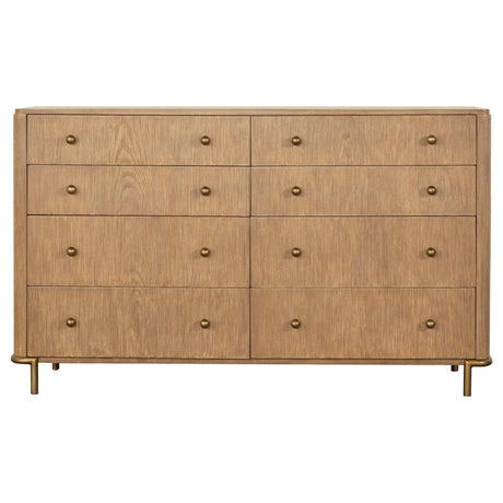 Arini Sand Wash 8-Drawer Dresser by Coaster at Eve Furniture