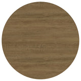 Arini Sand Wash and Black 7-Piece Round Dining Room Set by Coaster at Eve Furniture