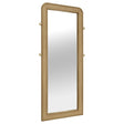 Arini Sand Wash Cane Weave Full Length Standing Floor Mirror by Coaster at Eve Furniture