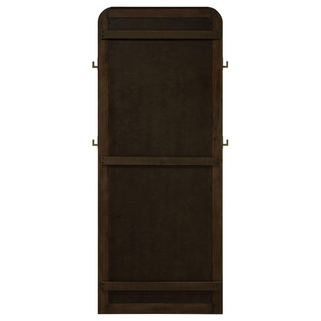 Arini Sand Wash Cane Weave Full Length Standing Floor Mirror by Coaster at Eve Furniture