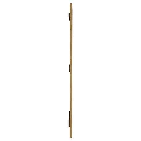 Arini Sand Wash Cane Weave Full Length Standing Floor Mirror by Coaster at Eve Furniture
