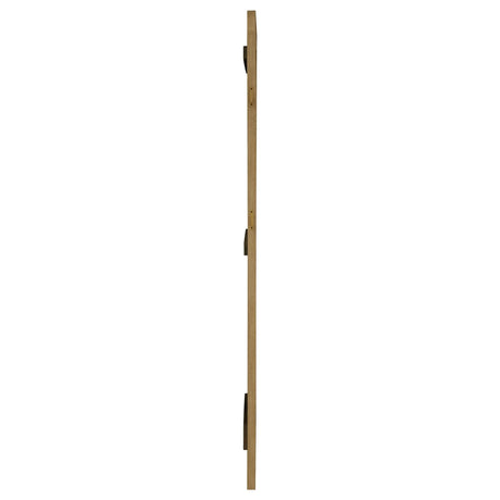 Arini Sand Wash Cane Weave Full Length Standing Floor Mirror by Coaster at Eve Furniture
