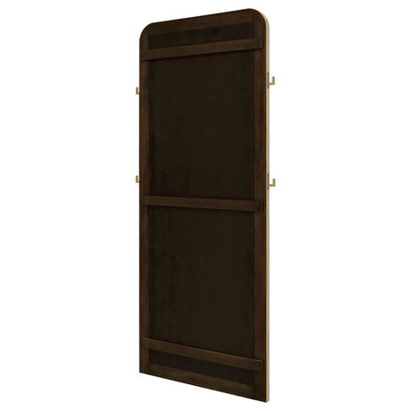 Arini Sand Wash Cane Weave Full Length Standing Floor Mirror by Coaster at Eve Furniture