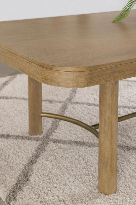 Arini Sand Wash Extendable Dining Table by Coaster at Eve Furniture