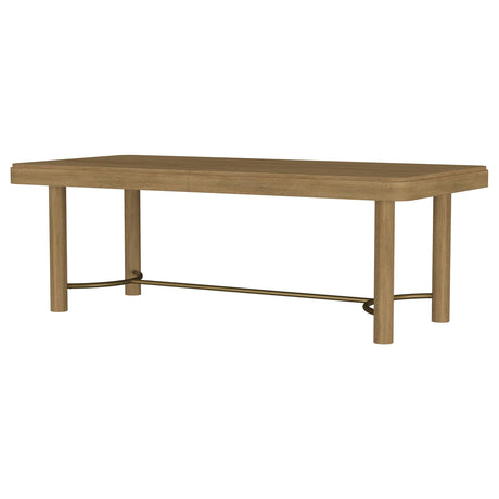 Arini Sand Wash Extendable Dining Table by Coaster at Eve Furniture
