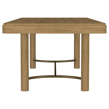 Arini Sand Wash Extendable Dining Table by Coaster at Eve Furniture