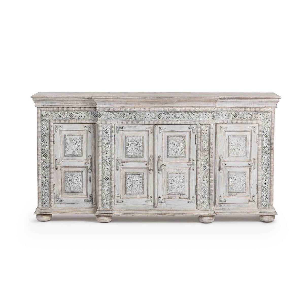 Arish 4 Door Cabinet - Heritage Cream by Classic Home at Eve Furniture