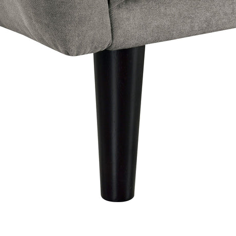 Aristide Gray Futon Sofa by Furniture of America at Eve Furniture