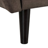 Aristide Brown Futon Sofa by Furniture of America at Eve Furniture