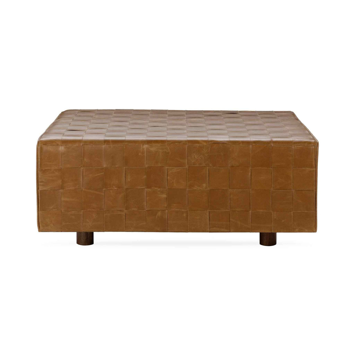 Aristo Autum Maple Square Ottoman by Classic Home at Eve Furniture