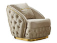 Arizona Beige Chair by Furnia at Eve Furniture