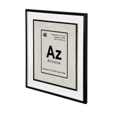 Arizona by Glartlab a Hand Embellished Textured Framed Art Print Matted under Glass by Mercana at Eve Furniture
