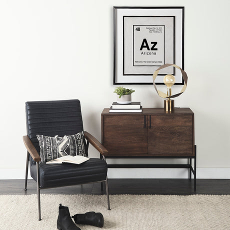 Arizona by Glartlab a Hand Embellished Textured Framed Art Print Matted under Glass by Mercana at Eve Furniture