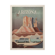 Arizona Go USA (L) by Mercana Studio a Hand Embellished Decograph Framed Art Print by Mercana at Eve Furniture