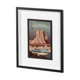 Arizona Go USA (M) by Mercana Studio a Framed Art Print Matted under Glass by Mercana at Eve Furniture