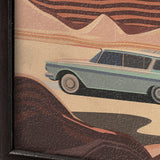Arizona Go USA (SM) by Mercana Studio a Hand Embellished Decograph Framed Art Print by Mercana at Eve Furniture
