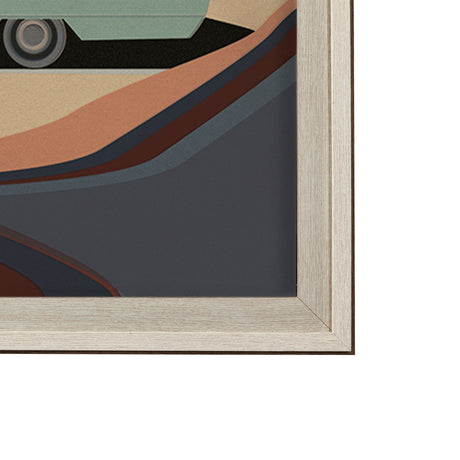 Arizona Go USA (XL) by Mercana Studio a Hand Embellished Decograph Framed Art Print under Glass by Mercana at Eve Furniture