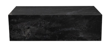 Ark Black Marble Coffee Table by Diamond Sofa at Eve Furniture