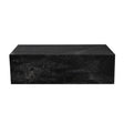 Ark Black Marble Coffee Table by Diamond Sofa at Eve Furniture