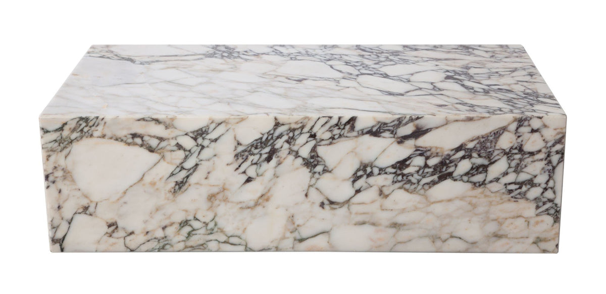 Ark Viola Marble Coffee Table by Diamond Sofa at Eve Furniture