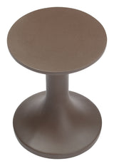 Arka Brown Outdoor Side Table by Zuomod at Eve Furniture
