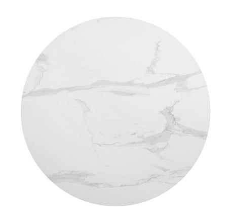 Arkell White 40-inch Round Pedestal Dining Table by Coaster at Eve Furniture