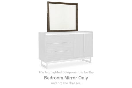 Arkenton Grayish Brown Bedroom Mirror by Ashley at Eve Furniture