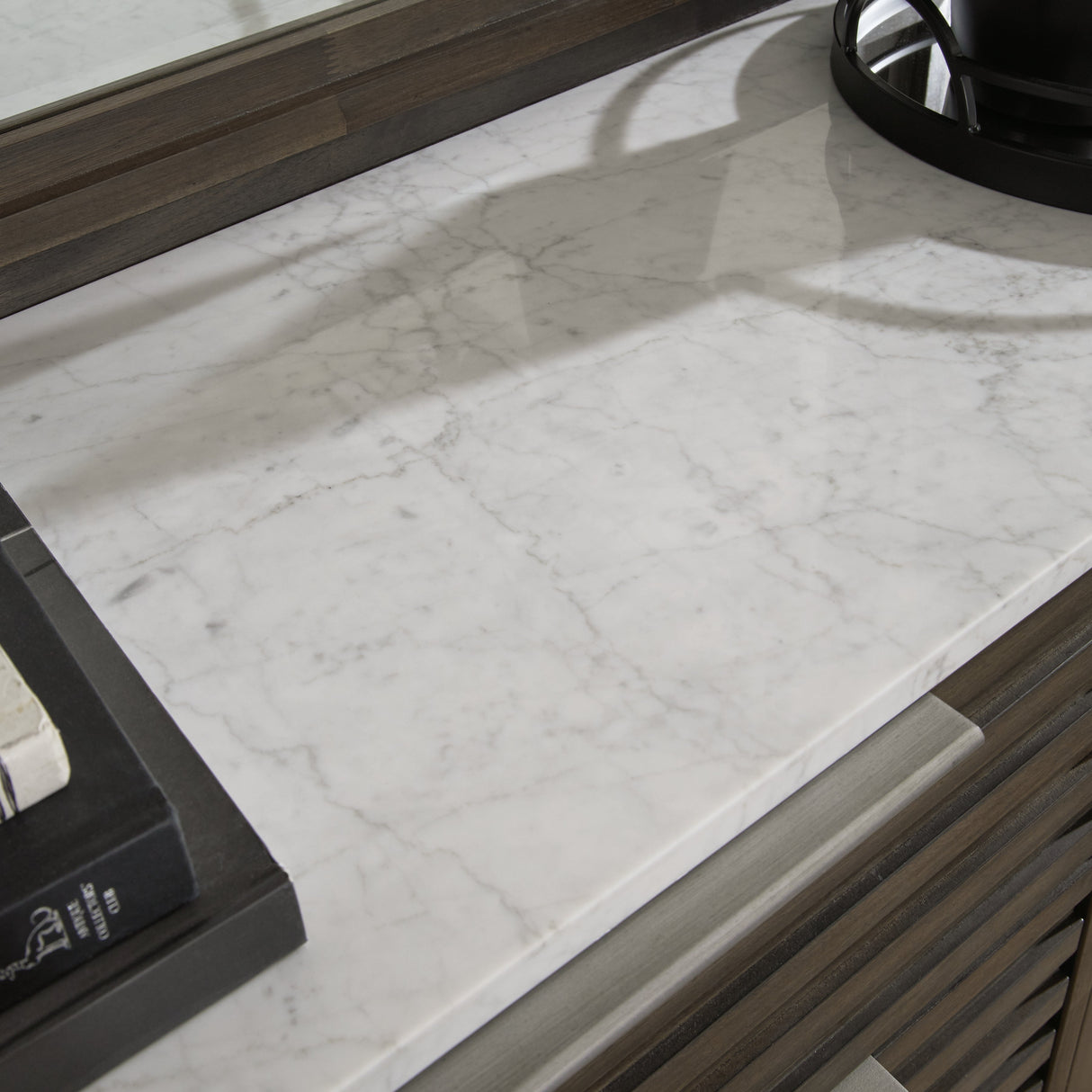 Arkenton Grayish Brown/White Dresser by Ashley at Eve Furniture