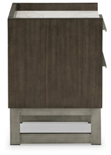 Arkenton Grayish Brown/White Nightstand by Ashley at Eve Furniture