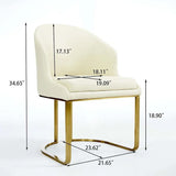 Arko Beige Side Chair by New Era Innovations at Eve Furniture