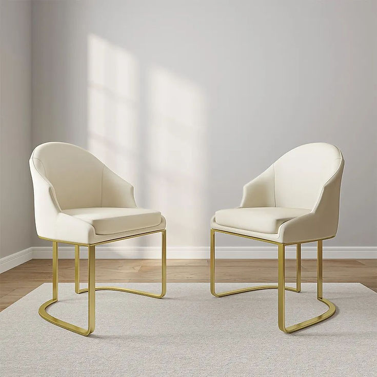 Arko Beige Side Chair by New Era Innovations at Eve Furniture