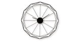 Arkthorne Black Wall Clock by Ashley at Eve Furniture