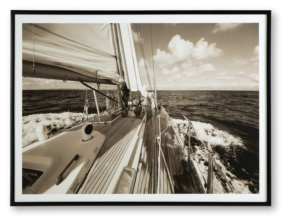 Arlanford Sepia Wall Art by Ashley at Eve Furniture