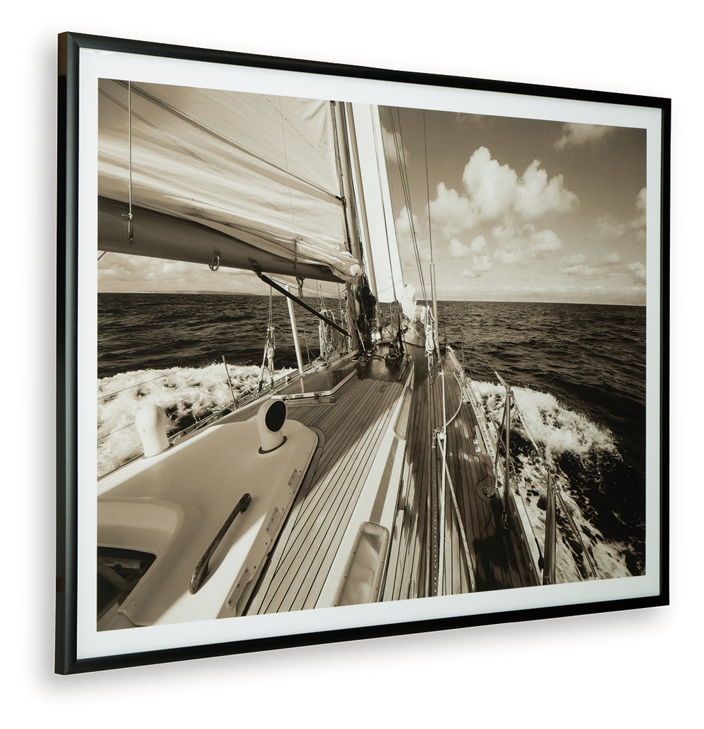 Arlanford Sepia Wall Art by Ashley at Eve Furniture