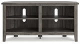 Arlenbry Gray Corner TV Stand