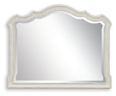 Arlendyne Antique White Bedroom Mirror by Ashley at Eve Furniture