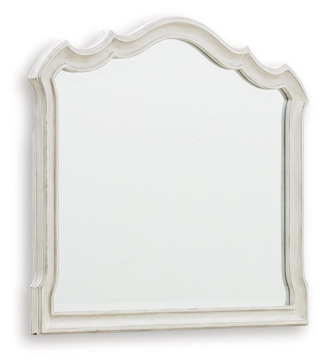 ARLENDYNE Antique White Bedroom Mirror by Ashley at Eve Furniture