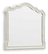 ARLENDYNE Antique White Bedroom Mirror by Ashley at Eve Furniture