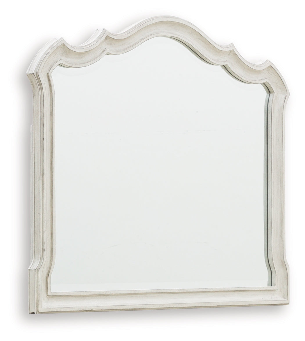 ARLENDYNE Antique White Bedroom Mirror