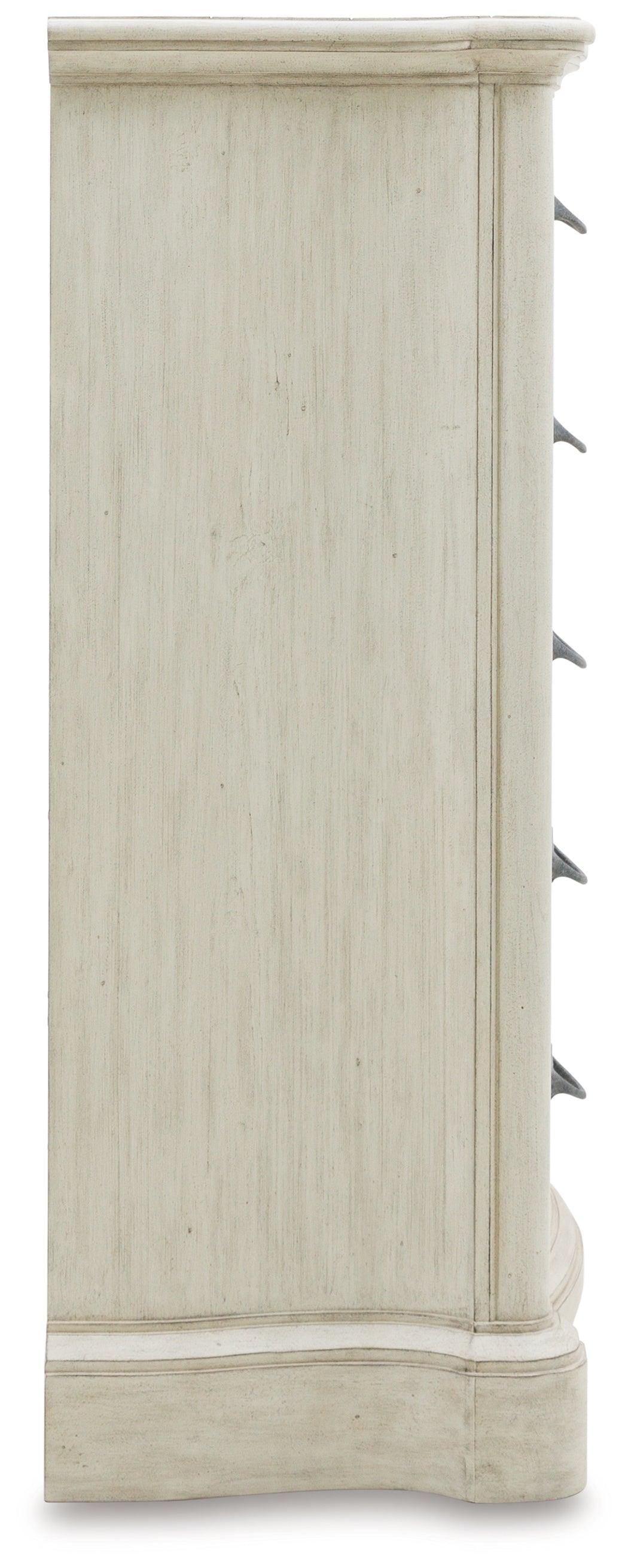 Arlendyne Antique White Chest of Drawers by Ashley at Eve Furniture