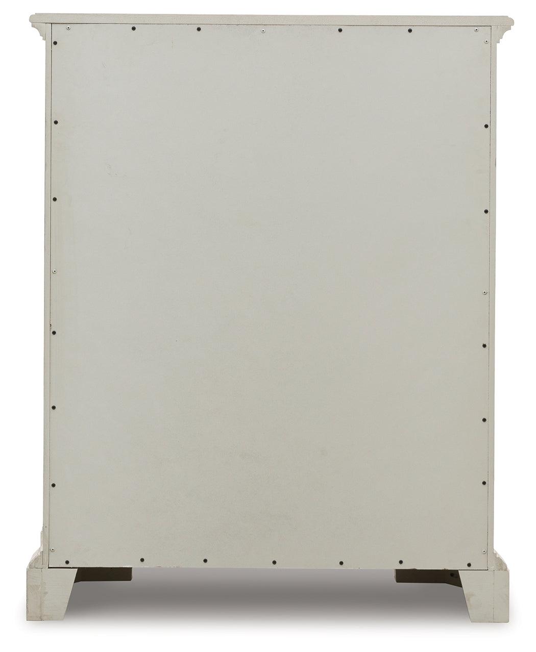 Arlendyne Antique White Chest of Drawers by Ashley at Eve Furniture