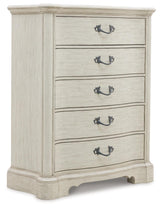 Arlendyne Antique White Chest of Drawers by Ashley at Eve Furniture