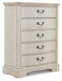 Arlendyne Antique White Chest of Drawers by Ashley at Eve Furniture