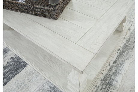 Arlendyne Antique White Coffee Table and 2 End Tables by Ashley at Eve Furniture