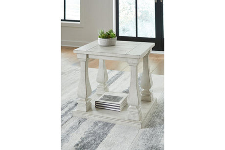 Arlendyne Antique White Coffee Table and 2 End Tables by Ashley at Eve Furniture