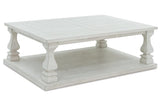Arlendyne Antique White Coffee Table and 2 End Tables by Ashley at Eve Furniture