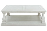 Arlendyne Antique White Coffee Table and 2 End Tables by Ashley at Eve Furniture
