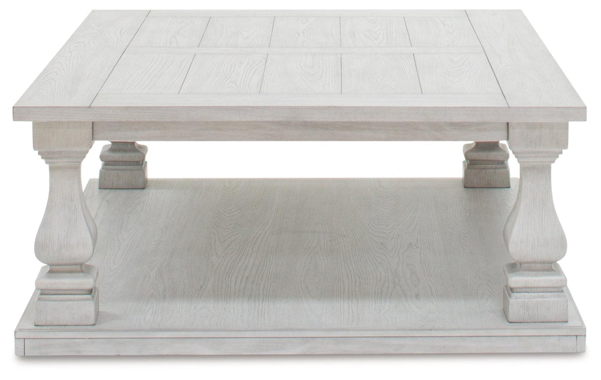 Arlendyne Antique White Coffee Table by Ashley at Eve Furniture