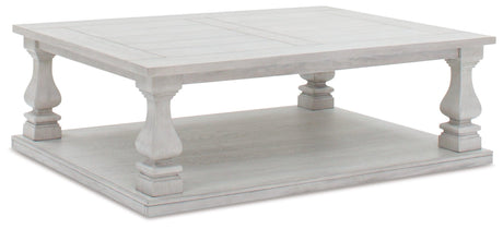 Arlendyne Antique White Coffee Table by Ashley at Eve Furniture